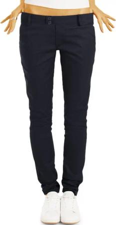 be styled Stoffhose Röhrige Damenhosen, slim