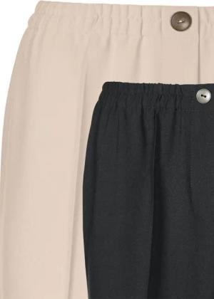 GOLDNER Schlupfhose Knitterarme Schlupfhosen im 2er