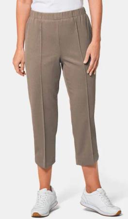 GOLDNER Caprihose Trageangenehme 7/8-Rippenhose