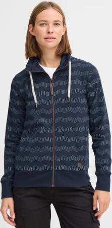 OXMO Sweatjacke OXVANTA moderne Sweatjacke