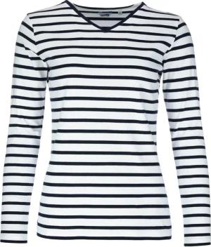 modAS Langarmshirt Damen Shirt mit Streifen