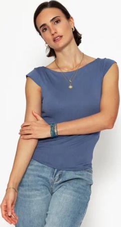SASSYCLASSY T-Shirt T-Shirt Damen mit tiefem