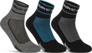sockenkauf24 Funktionssocken Coolmax Quarter Fahrrad-Socken für