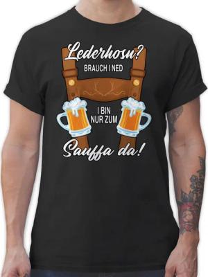 Shirtracer T-Shirt Trachten Outfit Sauffa Lederhose