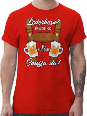 Shirtracer T-Shirt Trachten Outfit Sauffa Lederhose
