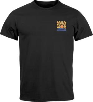 Neverless Print-Shirt Herren T-Shirt Fashion Naturmotiv