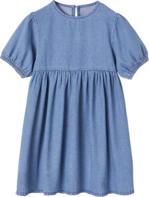 vertbaudet Minikleid Mädchen Jeanskleid