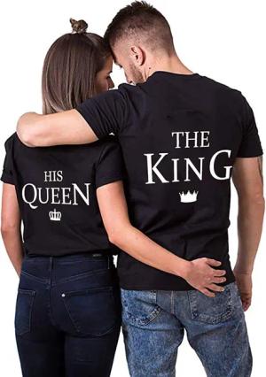 Couples Shop T-Shirt The King &