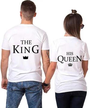 Couples Shop T-Shirt The King &
