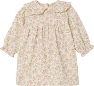 vertbaudet Minikleid Baby Kleid aus geblümtem