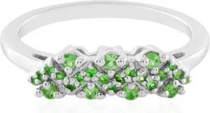 J Classics Silberring Tsavorit-Silberring