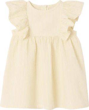 vertbaudet Minikleid Mädchen Baby Kleid aus