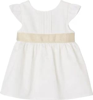 vertbaudet Minikleid Mädchen Baby Festkleid mit