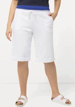 Ulla Popken Jeansshorts Sweatshorts Mary weites
