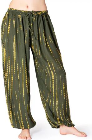 PANASIAM Relaxhose Tie-Dye Haremshose Sommerhose aus