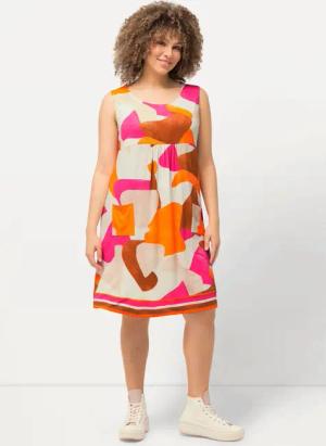 Ulla Popken Minikleid Minikleid grafischer Druck