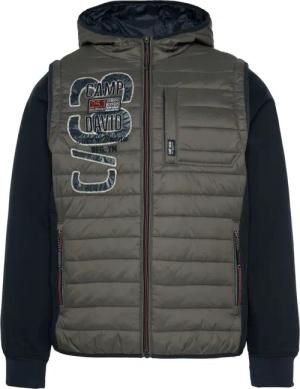 CAMP DAVID Steppjacke Jacke halb Stepp-