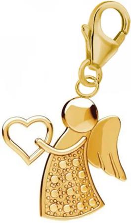 Goldene Hufeisen Charm Engel Engel Karabiner