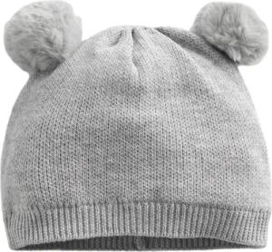 Next Bommelmütze Baby-Strickmütze mit zwei Bommeln