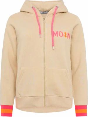 Zwillingsherz Kapuzensweatjacke BW "MOIN"