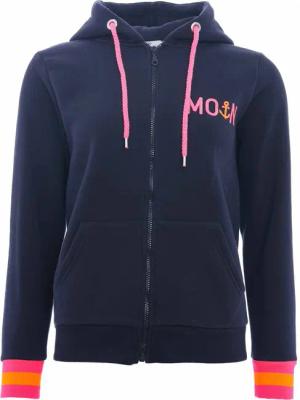 Zwillingsherz Kapuzensweatjacke BW "MOIN"