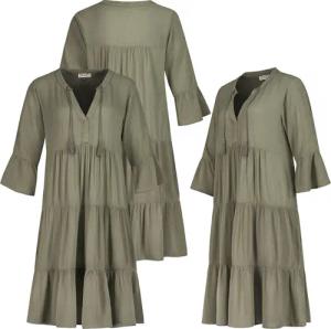 SUBLEVEL Strandkleid Sublevel Damen Kleid Strandkleid