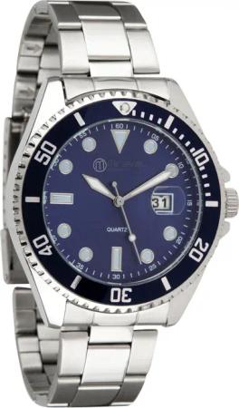 Miraval Quarzuhr Miraval Herrenarmbanduhr, mit Edelstahlarmband
