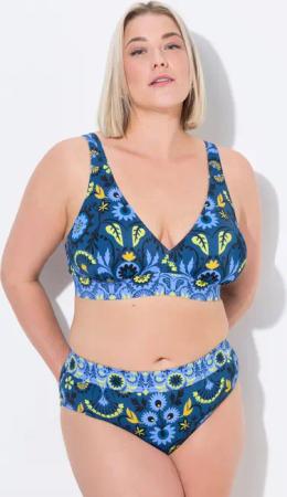 Ulla Popken Bustier-Bikini Bikini Softcups Träger