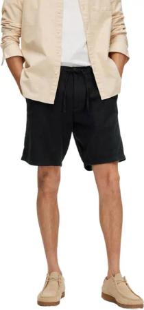 SELECTED HOMME Chinoshorts SLHREGULAR-BRODY LINEN mit