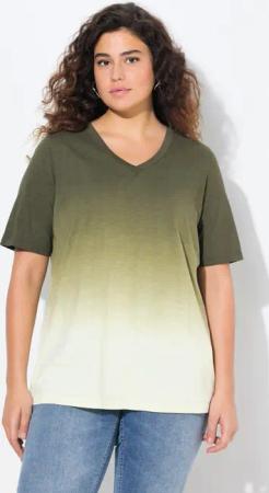 Ulla Popken T-Shirt T-Shirt Farbverlauf Classic