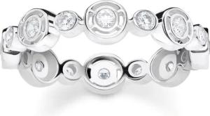 THOMAS SABO Silberring Silber Kreise mit