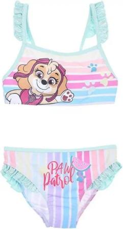 PAW PATROL Bustier-Bikini Skye gestreift