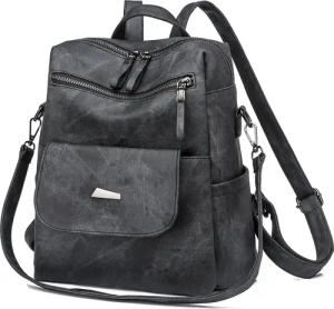 REDOM Rucksack Laptoprucksack Schulrucksack Lederrucksack Reiserucksack