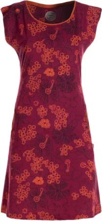 Vishes Tunikakleid Kurzarm Damen Sommer-Kleid Longshirt-Kleid