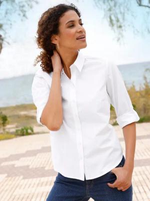 Witt Klassische Bluse Langarm-Bluse