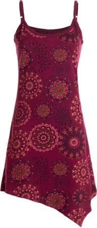 Vishes Minikleid Kurze Damen Sommer-Kleider Spagettiträger-Kleid