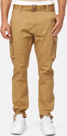 Indicode Cargohose Mathen aus elastischer Baumwoll-Qualität,