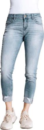 Zhrill Mom-Jeans Skinny Jeans NOVA Blau