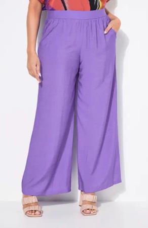Ulla Popken Funktionshose Schlupfhose weites Bein