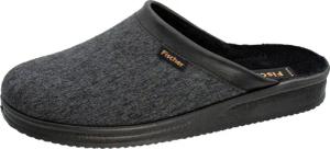 Fischer-Markenschuh Andy Pantoffel aus Jeansleinen, mit