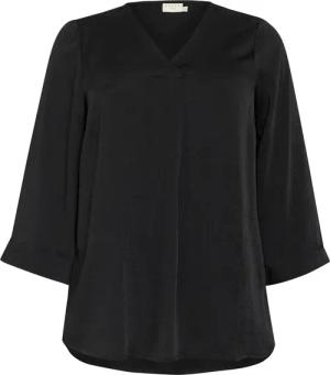 KAFFE Curve Langarmbluse Langarm-Bluse KCmeriel Große