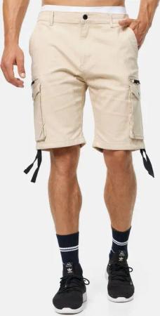 Indicode Cargoshorts Agron mit langen Stoffbändern