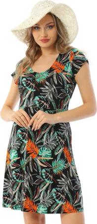 Bongual Jerseykleid Sommerkleid kurze Ärmel mit