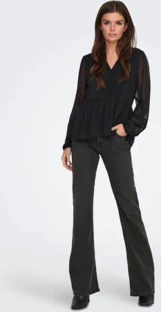 ONLY Schlagjeans ONLHUSH (1-tlg) Plain/ohne Details