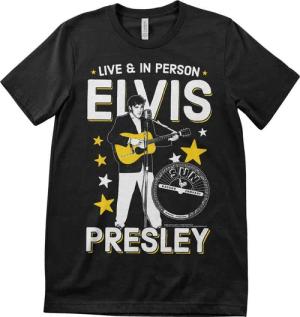 Elvis Presley Signature Product T-Shirt Live