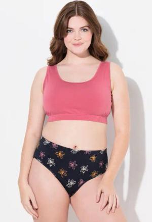 Ulla Popken Bügel-BH Bustier breite Träger