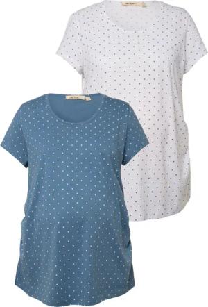 Ulla Popken T-Shirt Bellieva-T-Shirts 2er-Pack Kurzarm