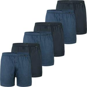 Schiesser Boxershorts 6er Pack Singel-Jersey (Spar-Set,