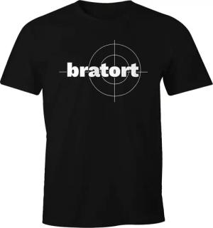 MoonWorks Print-Shirt Herren T-Shirt bratort Fun-Shirt