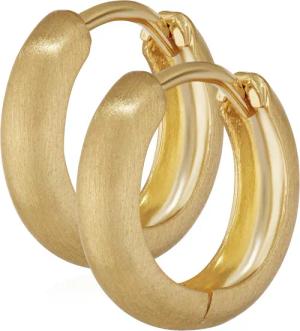 NKlaus Klappcreolen Paar 333 Gelbgold Klappcreolen
